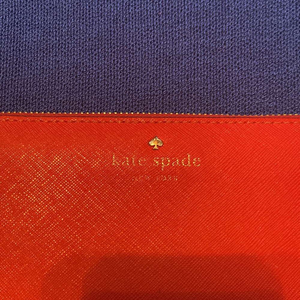 Red Kate Spade Used Wallet; some where but still good condition. Lots of pics - Picture 3 of 15